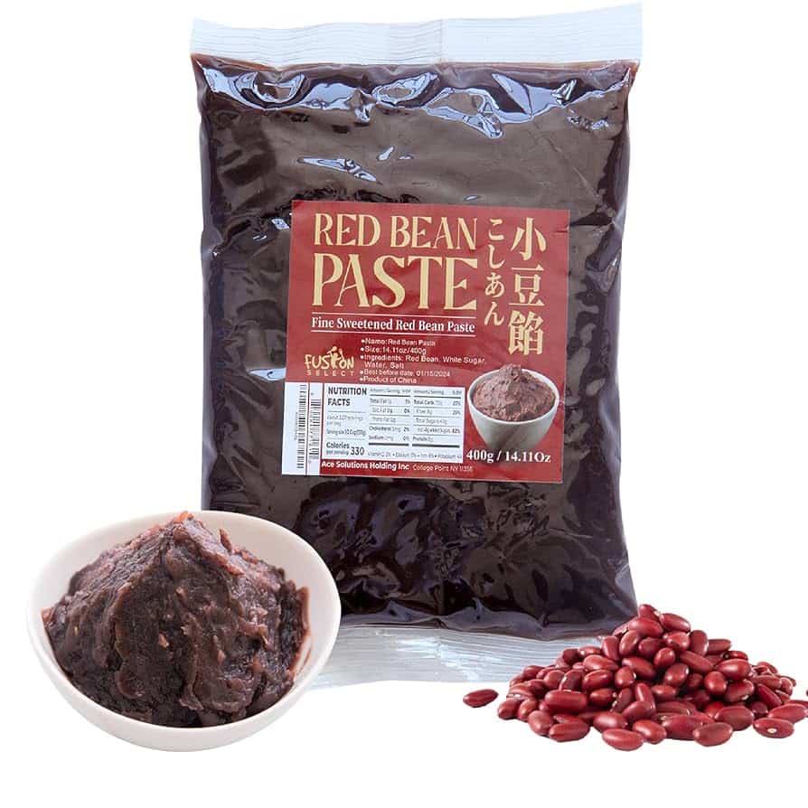 red bean paste